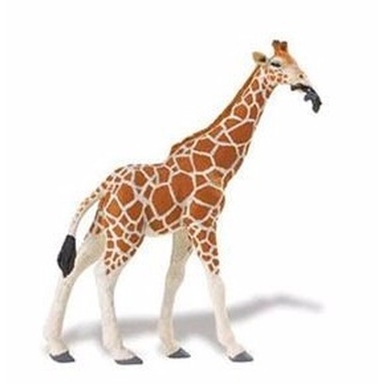 Speelgoed nep Somalische giraffe 14 cm