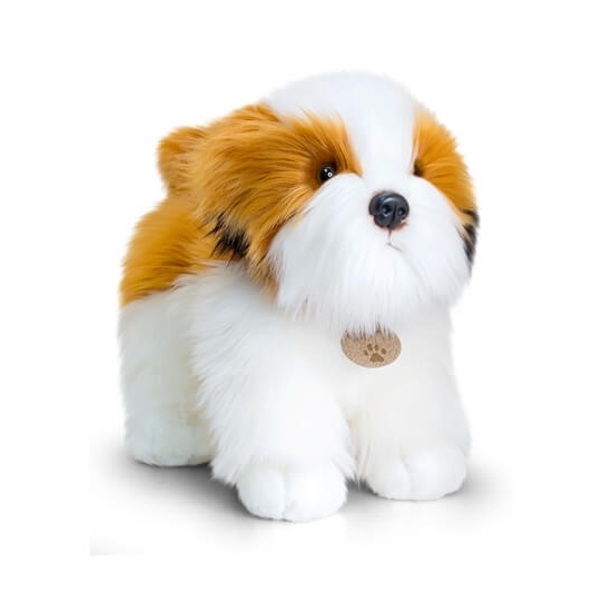 Afbeelding Staande pluche Shih Tzu hond 30cm door Animals Giftshop