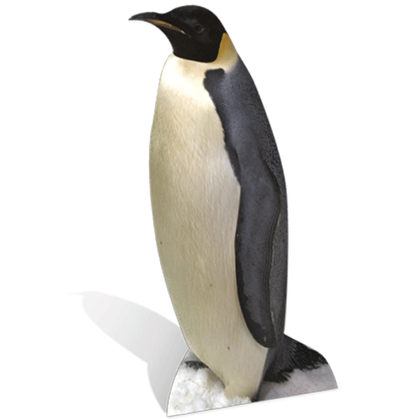 Star cut-out Pinguin