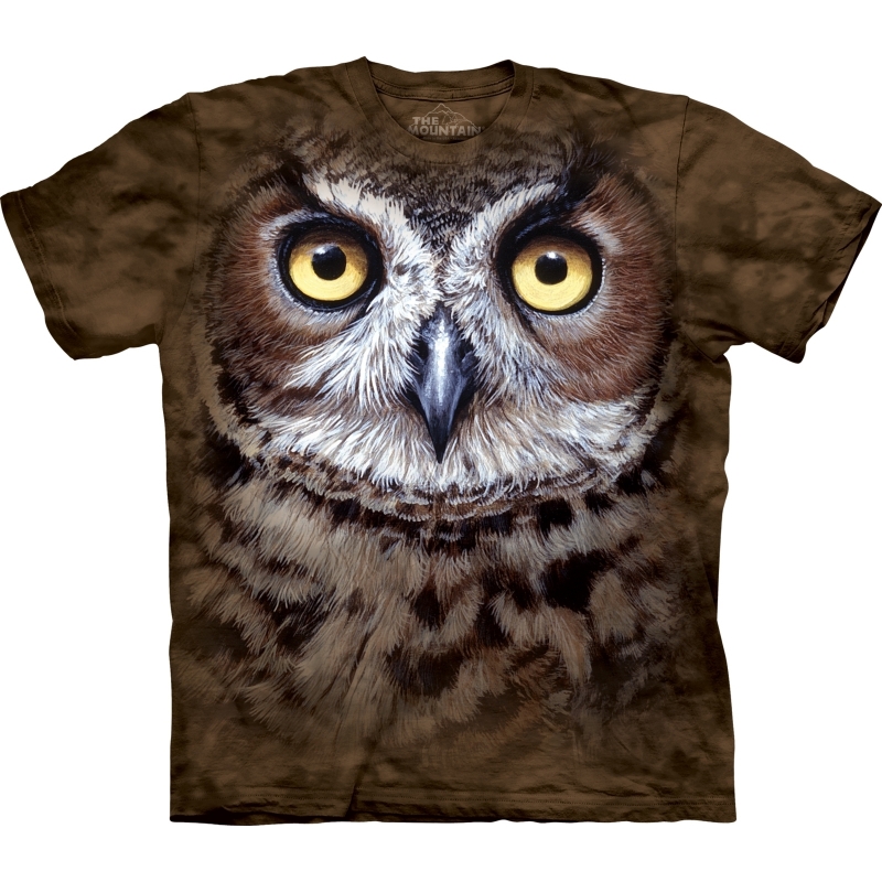 Vogel dieren T-shirt Uil voor volwassenen