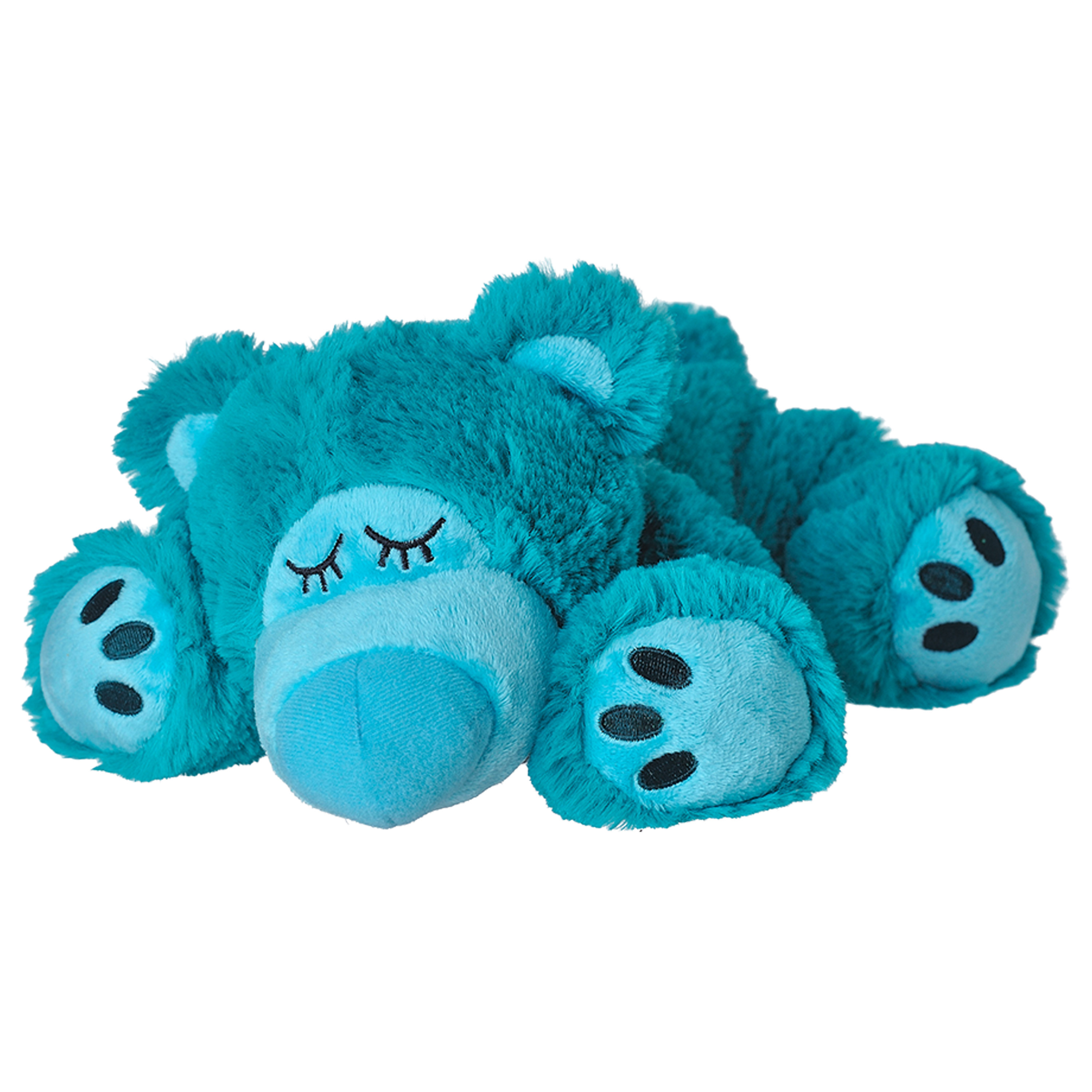 Warmies Warmte-magnetron opwarm knuffel Teddybeer turquoise 32 cm pittenzak