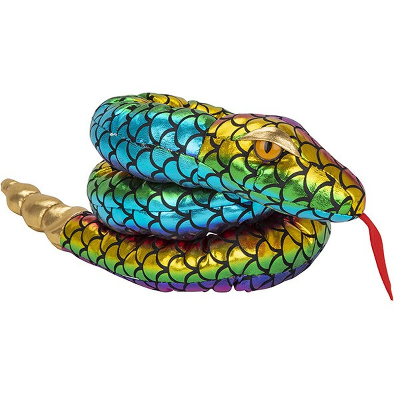 Zachte Slangen dieren knuffels 125 cm
