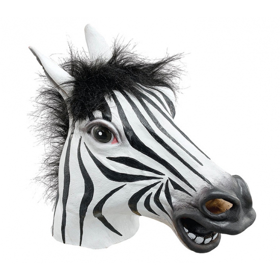 Zebra maskers voor volwassenen