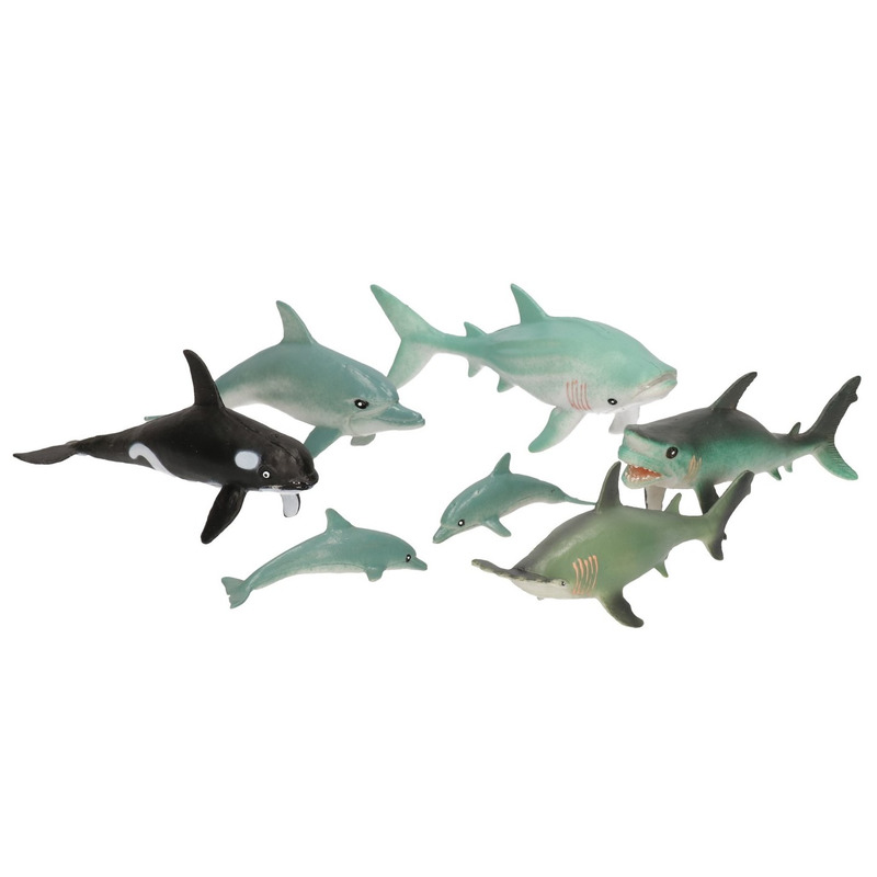 Zeedieren van plastic assorti