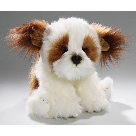 Afbeelding Zittende knuffel shih tzu hond 24 cm door Animals Giftshop