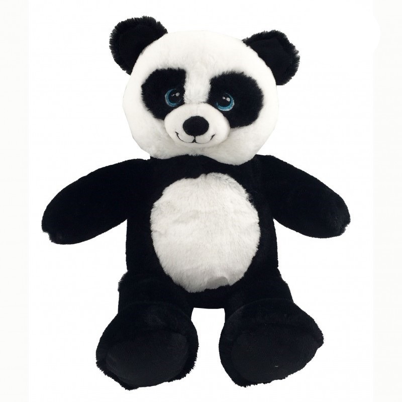 Zwart/witte panda beer knuffel 40 cm knuffeldieren