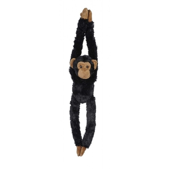 Zwarte chimpansees knuffels 65 cm knuffeldieren