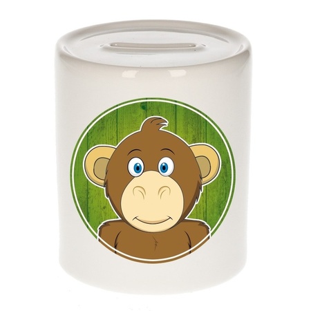 Monkey money box for children 9 cm