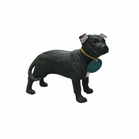 Staff Bull Terrier decoratie beeldje 15 cm