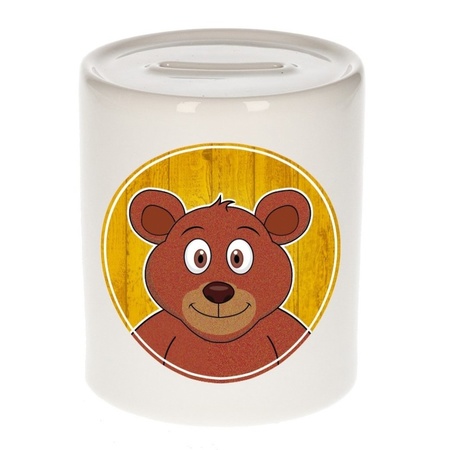 Bear money box for children 9 cm