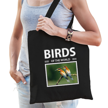 Bee eater bag birds of the world black 