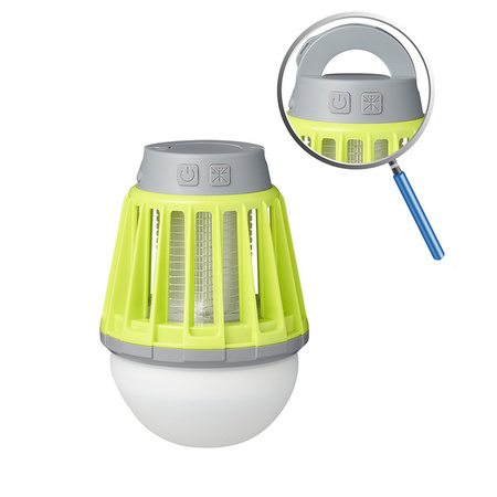 Camping- and buglight rechargeable 