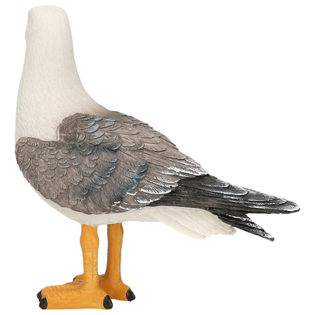 Decoration seagull statue 18 cm