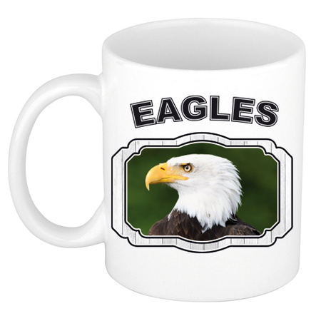 Animal sea eagles mug / cup white 300 ml