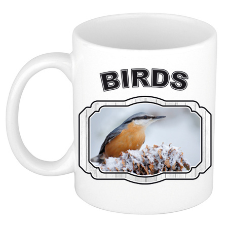 4x animals garden birds print drink mugs 300 ml
