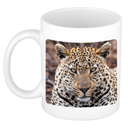 Animal photo mug jaguars 300 ml