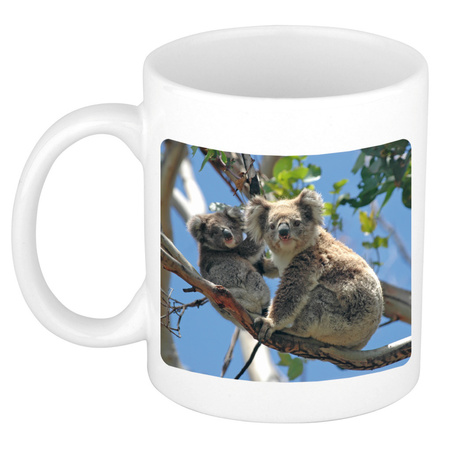 Foto mok koala beer mok / beker 300 ml - Cadeau koalaberen liefhebber