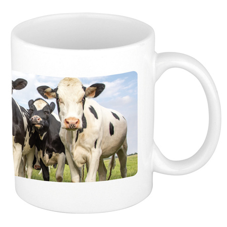 Animal photo mug dutch cows 300 ml