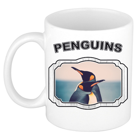Animal penguins mug / cup white 300 ml