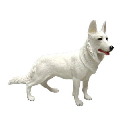 Animal statue German shepherd dog 15 cm