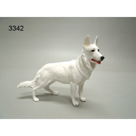 Animal statue German shepherd dog 15 cm