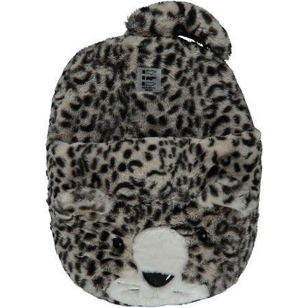 Big panther/leopard foot warmer slipper for kids/women