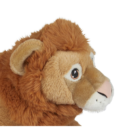 Big plush brown laying lion cuddle toy 60 cm