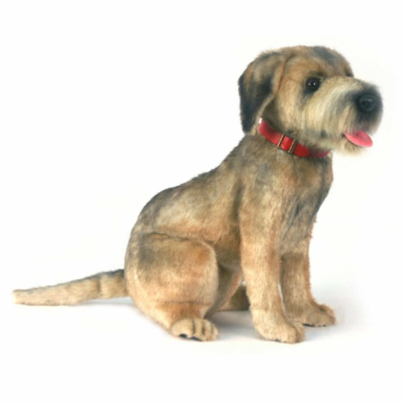 Plush Border Terrier dog 44 cm