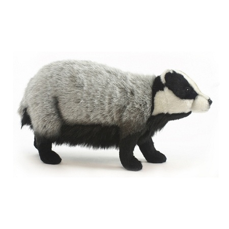 Plush soft toy badger 44 cm
