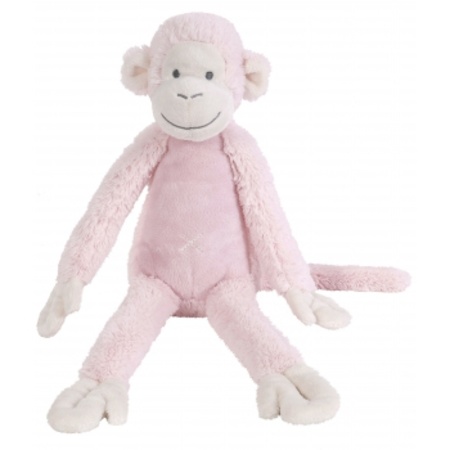 Pink plush monkey Mickey 32 cm