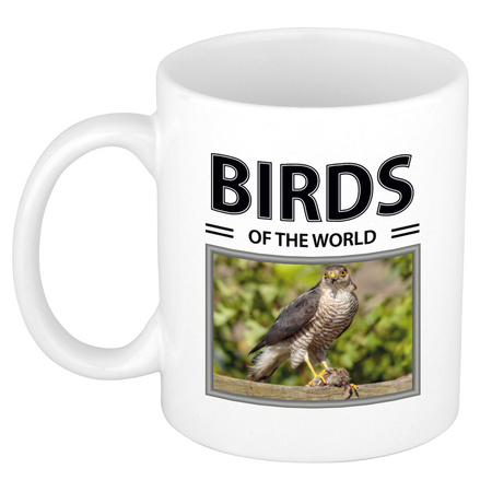 Foto mok Havik beker - birds of the world cadeau Haviks liefhebber