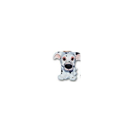 Dalmatier puppy beeldje zittend 13 cm