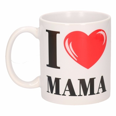 I Love Mama koffiemok / beker met koala knuffeltje