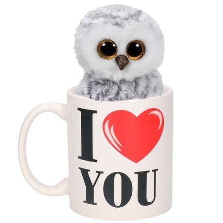 I love you mug with owl 
