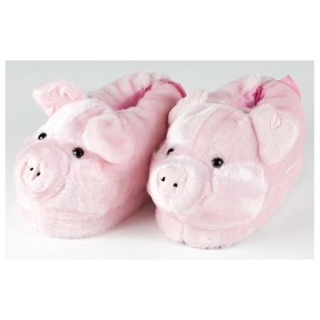 Kids animal slippers pig