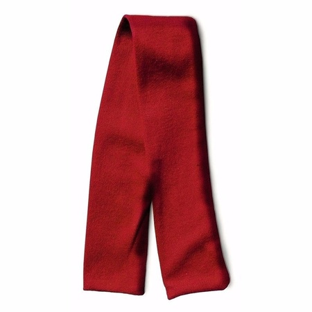 Rood shawltje voor knuffeldier S 32 x 4 cm