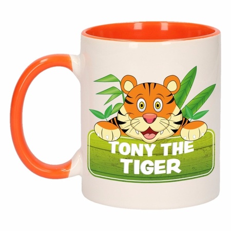 Dieren mok /tijger beker Tony the Tiger 300 ml