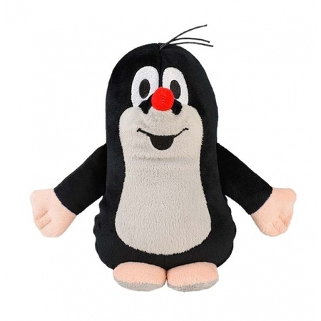 Microwave heatpack black/white mole cuddle toy 19 cm