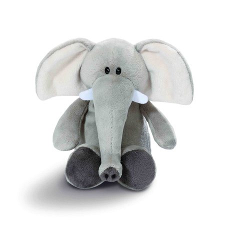 Nici elephant plush toy - grey - 20 cm
