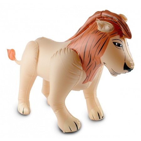 Inflatable lion 48 x 80 cm