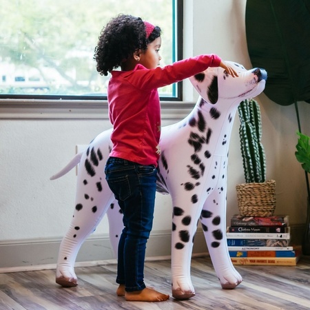 Inflatable Dalmatian dog 75 cm decoration/toy