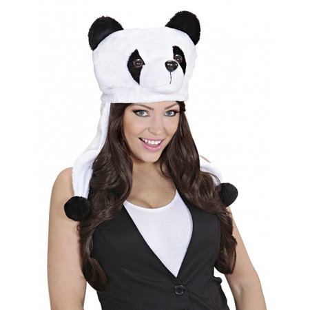 Panda hat for adults