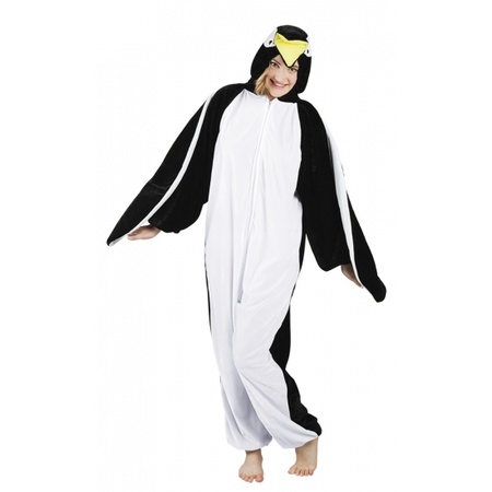 Pinguin onesie dierenpak 180 cm