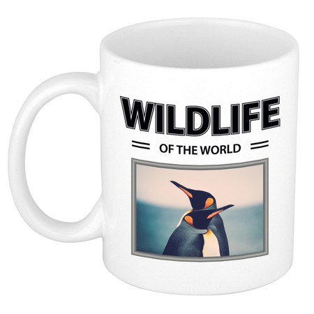 Animal photo mug Penguins wildlife of the world 300 ml
