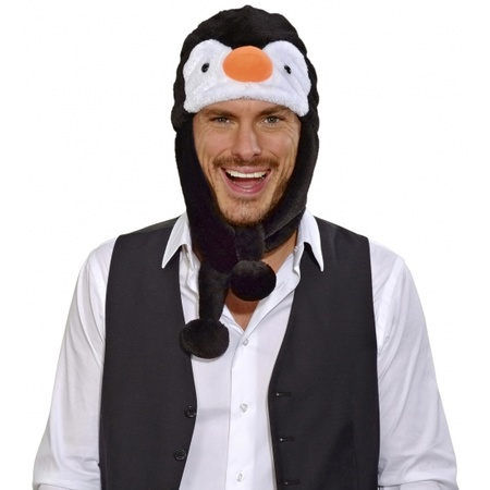 Penguin hat for adults