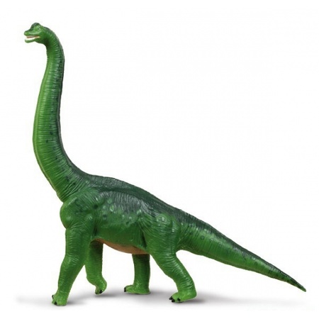 Set of 2x play dino figures 19 and 23 cm