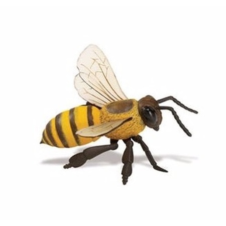 Plastic  toy Honeybee 14 cm