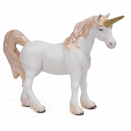 Plastic toy unicorn 16 cm 