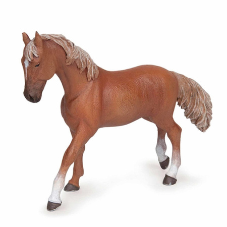 Plastic playset farm animals 2x horses