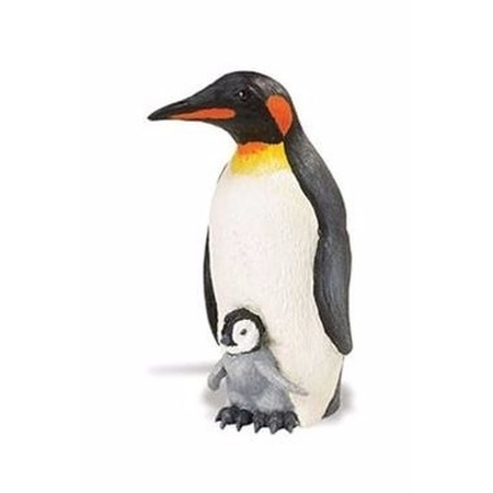 Plastic toy Emperor Penguin 11 cm